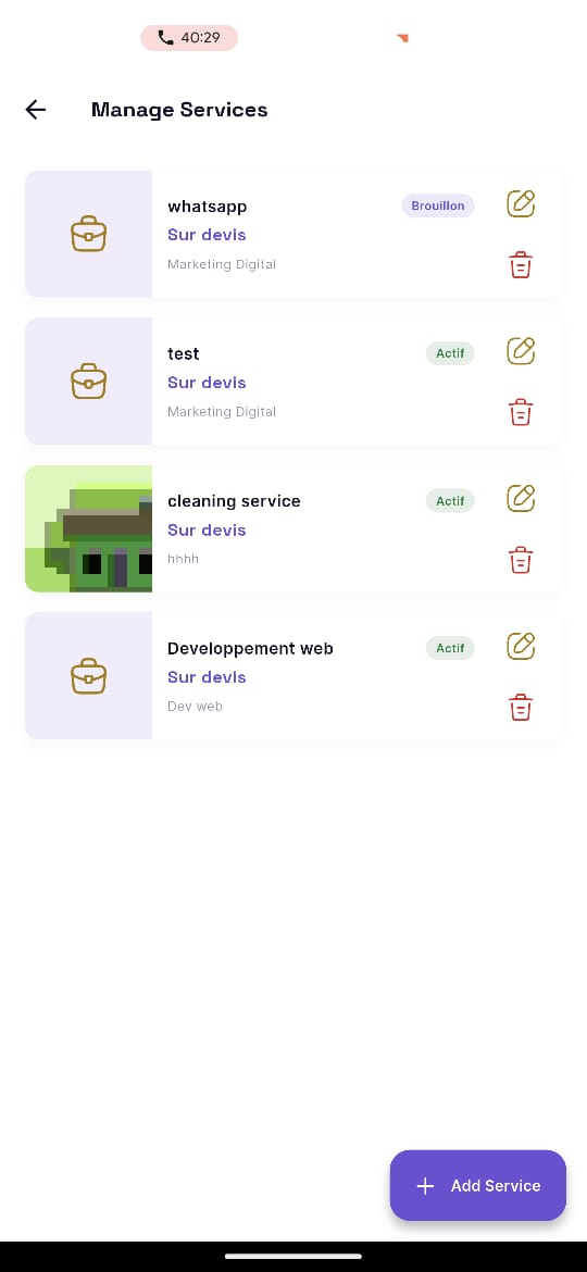 Services
